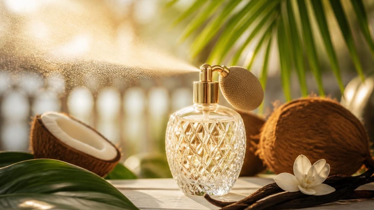 Les brumes parfumées détrônent les fragrances classiques estivales. Légèreté, prix accessible et compositions travail