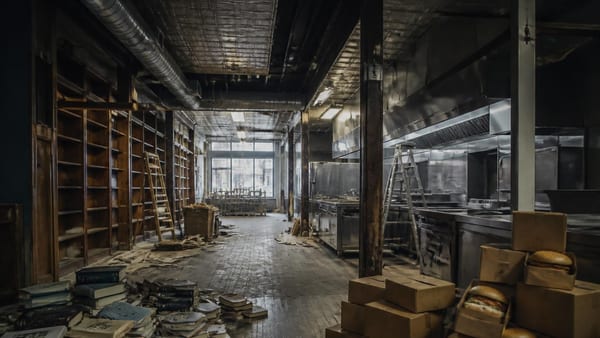 De la librairie au fast-food : quand l’estomac prend la place de l’esprit