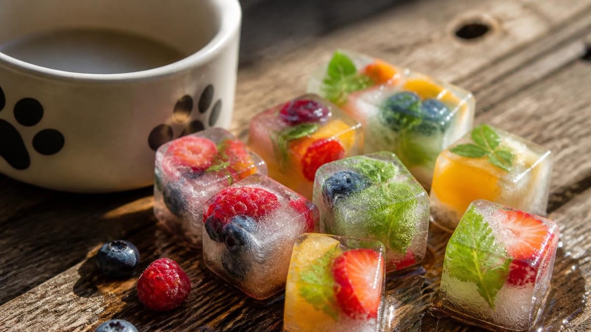 Préparer des friandises glacées maison pour rafraîchir chiens et chats durant l'été : recettes simples, ingrédients s